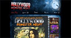 Desktop Screenshot of hollywoodmonsternight.com